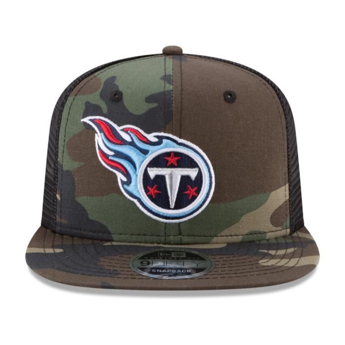 Casquette 9FIFTY - New Era - Tennessee Titans - Camo bois - Taille unique - Trucker Mesh