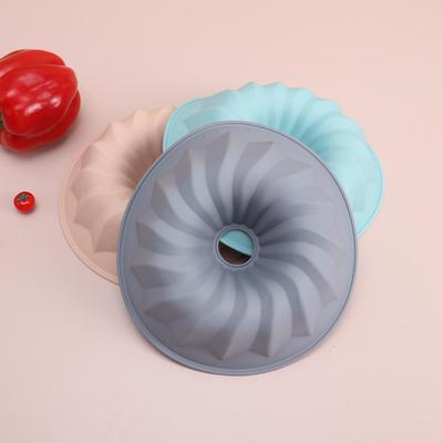 Silikon Chiffon Kuchen Backform - Spiral, Rund, Quadratisch, Großes Mousse Design