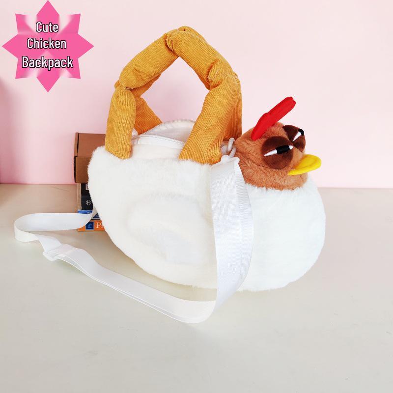 Gogo Chicken Cartoon Celebrity Handbag – Large Capacity Cute Crossbody Bag Gift