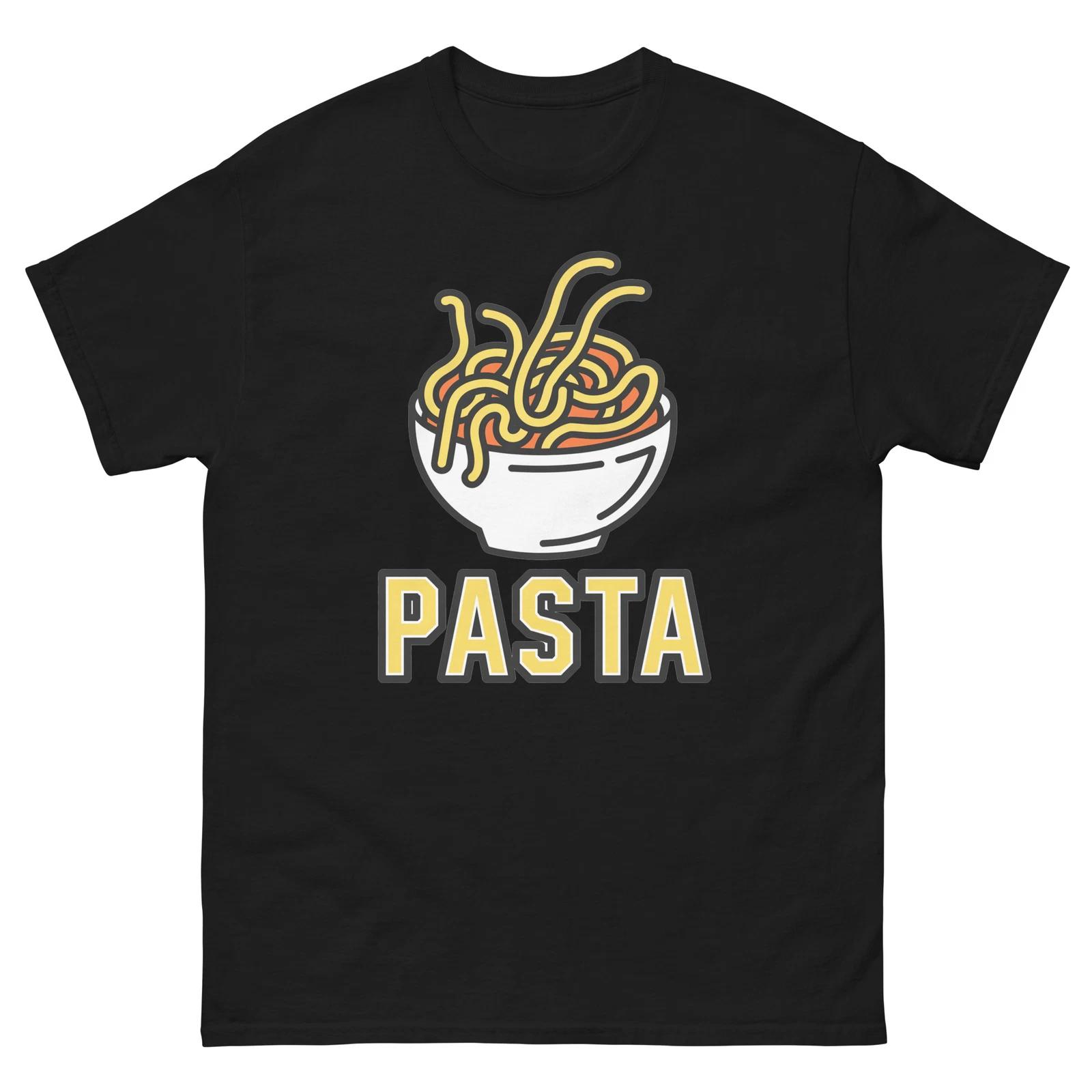 Pasta Lover Food Image Cartoon Funny T-Shirt Shirt 4XL