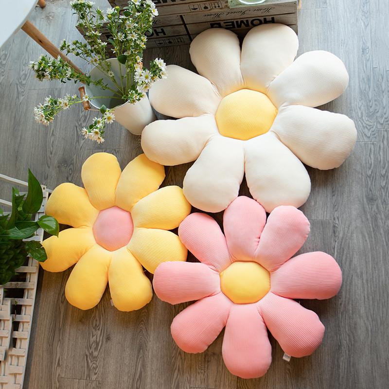 Small Daisies Flower Plush Toys Bed Pillow Cushion Cushion Cute Gifts Girls