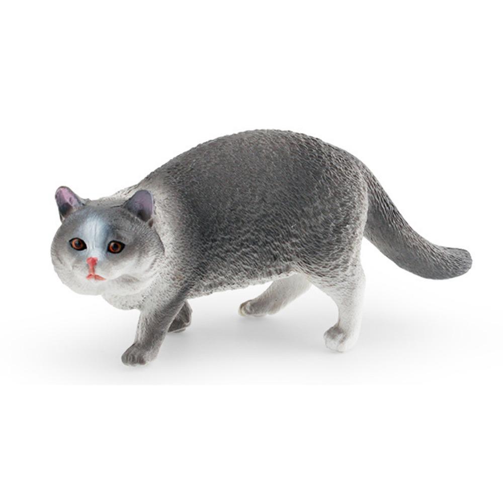 PVC Simulation Cat Model Garfield Persian Cat Pastoral Cat Cat Action Figures  Car Decoration
