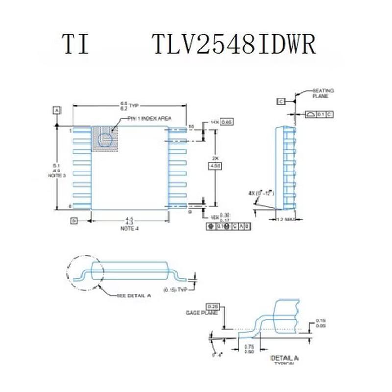 TI TLV2548IDWR Analog-to-Digital Converter