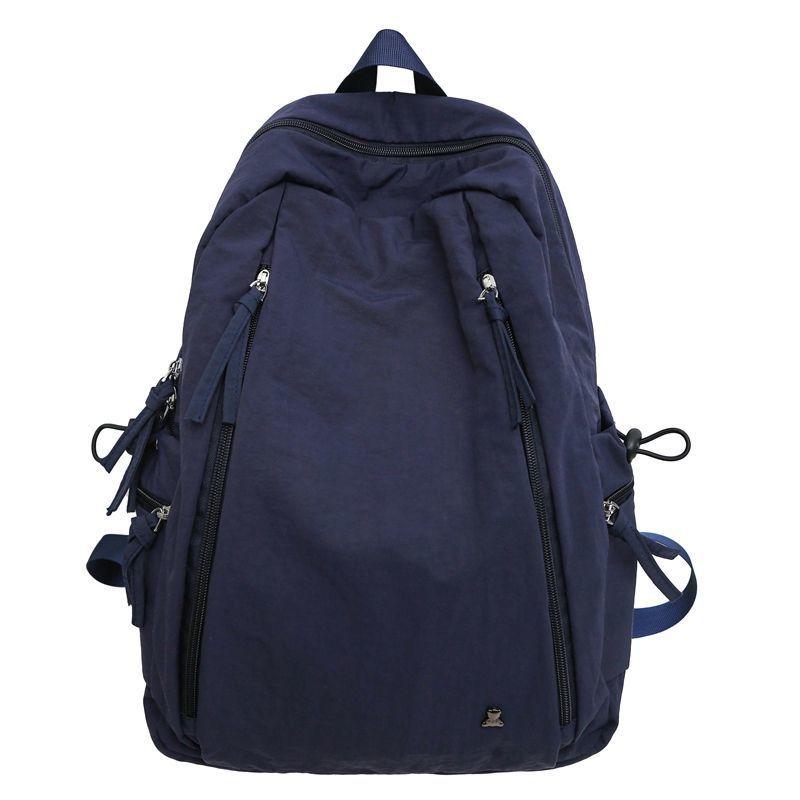 Nylon New Lightweight and Versatile Travel Schoolbag Student Large-capacity Japanese Backpack Casual Ins Backpack Going Out