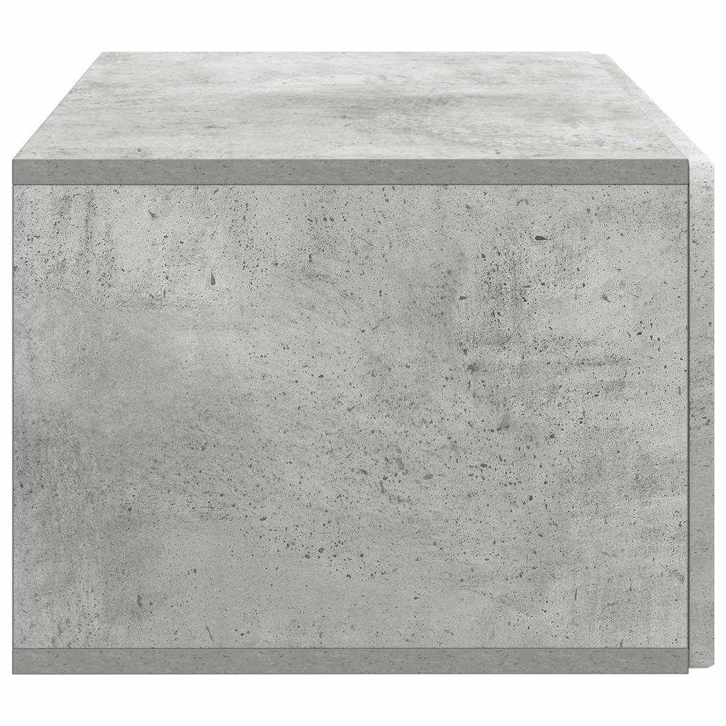 Wall Mounted TV Cabinet Concrete Grey 59.5 x 41 x 30 cm