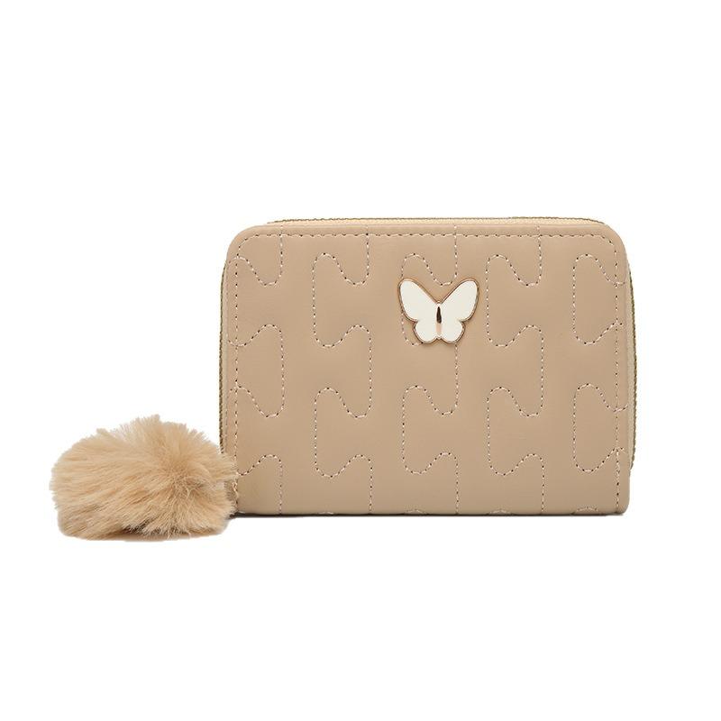 New women's change bag casual fashion card bag embroidered butterfly women's bag ig mini women's wallet
