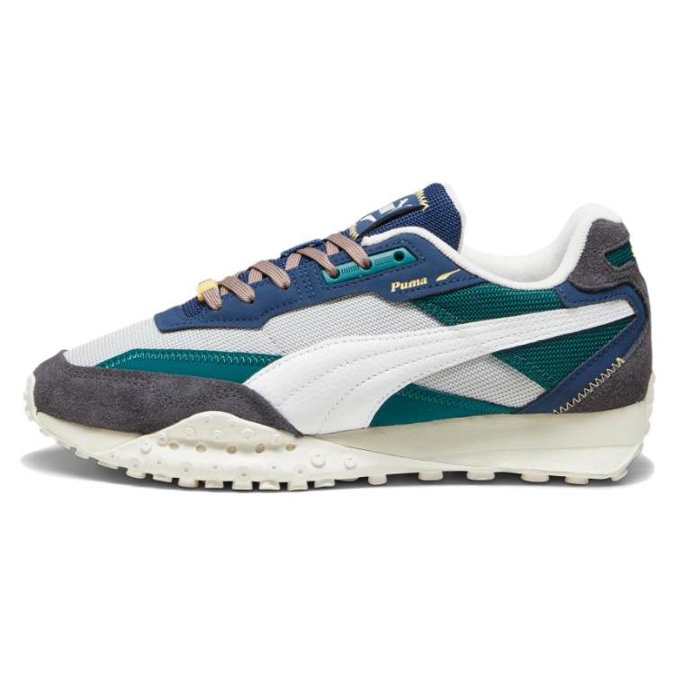 

New PUMA Blacktop Rider Premium Ash Grey Malachite 394829-02 44.5