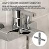 4 In 1 Universal Faucet Wrench 4 Way Steel Sillcock Key Wrench Cross Key Wrench Sleeve Socket Cross Water Key For Valve Faucet