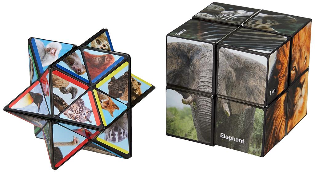 THE AMAZING TWIN CUBE Animal Cube Game Puzzle