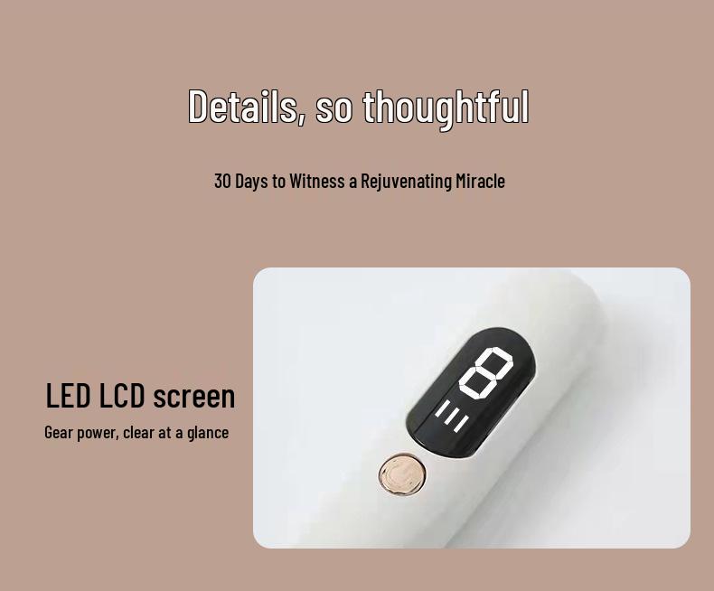 Aurora LCD Laser Mole and Freckle Removal Pen - Beauty Instrument for Home Use