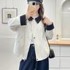 Women S Plus Size Casual Short Trench Coat With Lapel Drawstring Hem