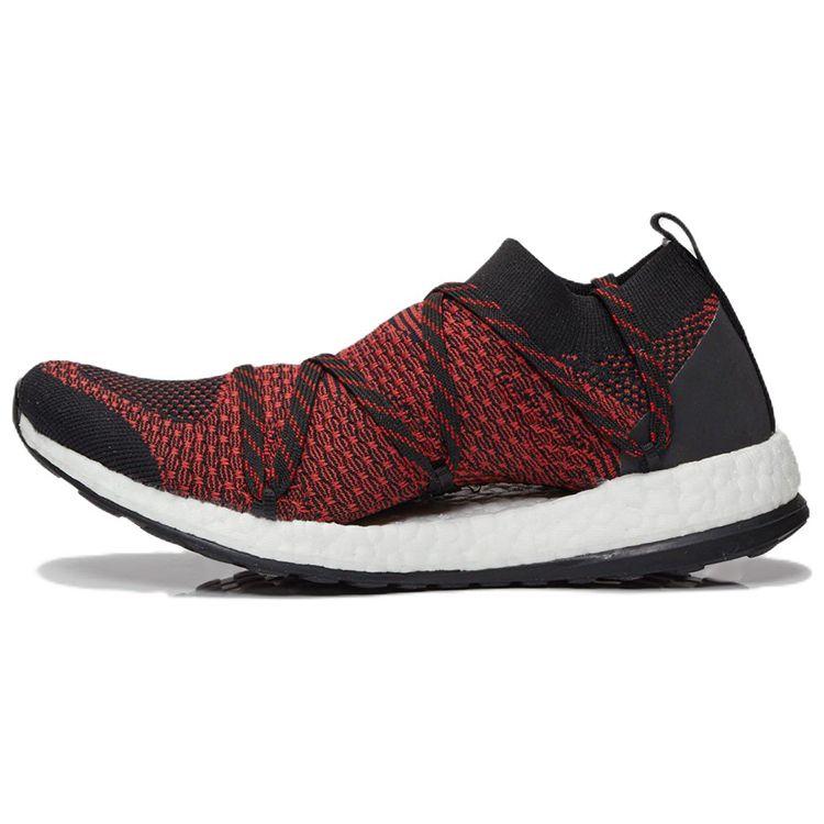 Adidas Pureboost X Low Top Breathable Running Shoes Women sneaker Black Red AQ3709 38⅔