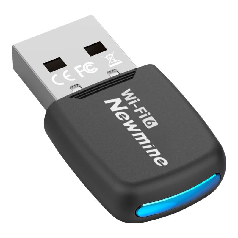 

Newmine WiFi6 USB Wireless Network Adapter (CN version)