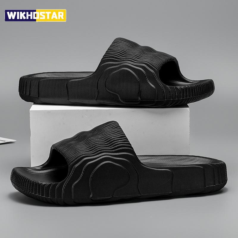 Man Fashion Sandals Solid Beach Slippers Summer Non Slip Sandals Soft Unisex Slides Women Luxury Outdoor Ultralight Shoes