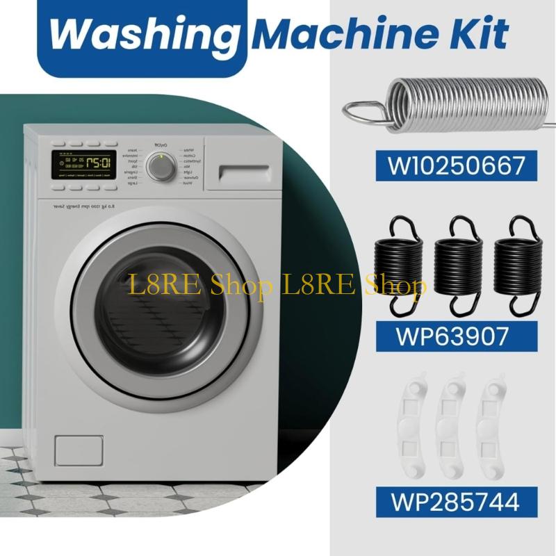 L8RE Washing Machine Spring Suspension Stability Floor Protective Quiet Operation