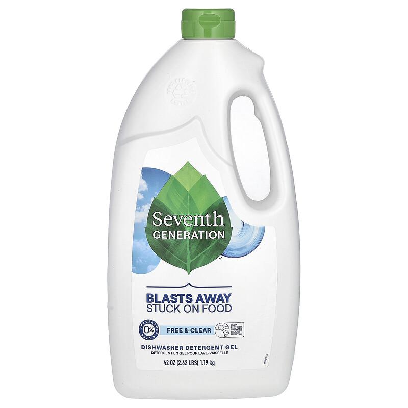 Seventh Generation Dishwasher Detergent Gel, Free & Clear, 2.62 lb (1.19 kg) listed by Joom