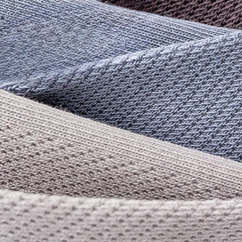 Men's Summer Thin Pure Cotton Mid-calf Socks, Mesh Breathable, Antibacterial and Deodorizing Spring and Autumn Casual Business Socks