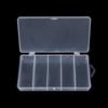 5 Compartments Fishing Tackle Box Storage Case Fly Fishing Lure Spoon Hook Bait Case Boxes Fishing Accessories Tools