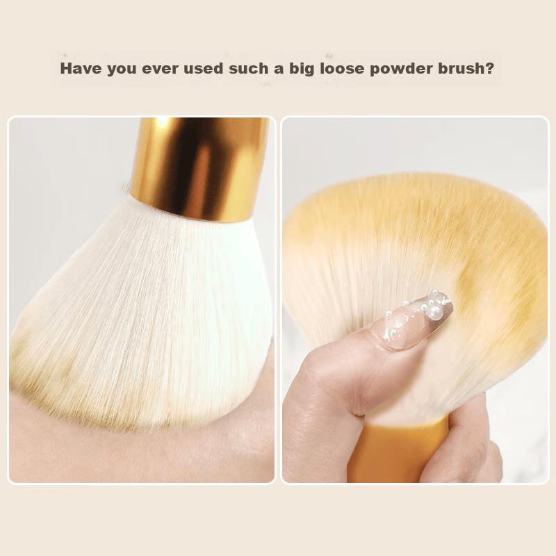 UPLUS Extra Large No. 91 Powder Brush, Soft Fluffy Blush, Setting Powder, Contouring, 1 pack