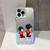 Sun Yingsha and Wang Chuqin for Apple 16promax Phone Case for IPhone 15 Cartoon Cute 13 Sha Head Combination