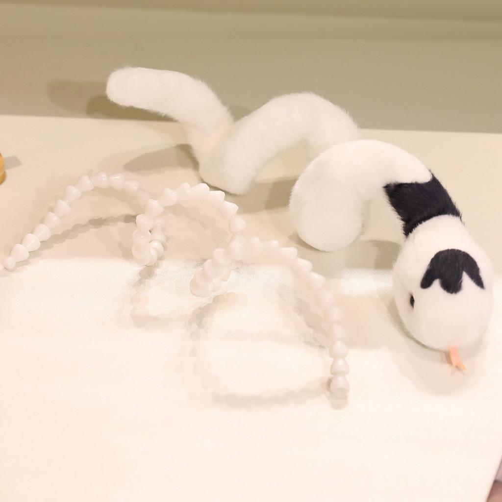 Plush Shape Snaked Toy With Pp Cotton Filling For Collectors And Kids Play