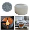 DIY Handgemachte Produkte Heizgerät für warmen Wein Silikonform Duftende Gipsornamente Tropfkleberform zur Dekoration