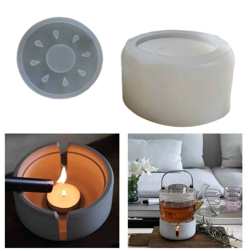 DIY Handgemachte Produkte Heizgerät für warmen Wein Silikonform Duftende Gipsornamente Tropfkleberform zur Dekoration