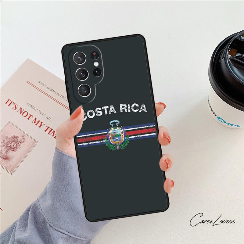 

Costa Rica Flag phone case For Samsung Galaxy S24 S25 S23 S22 Ultra Note 10 20 Plus S20 S21 FE Cover Galaxy Note10