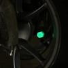 4pcs Luminous Valve Caps Fluorescent Night Glowing Car Motorcycle Bicycle Bike Wheel Tyre Hub Luminous Valve Stem Caps Decors Valve Stems 1