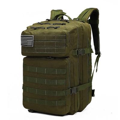 Men's Large Capacity Outdoor Sports Backpack, Water-Resistant, Multifunctional, 45L