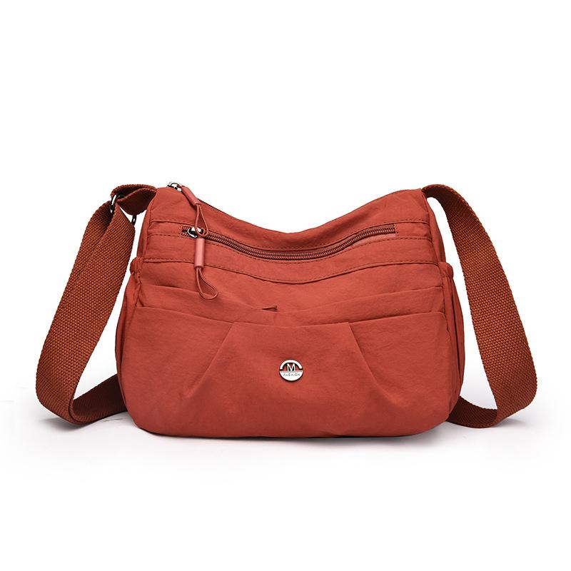 Casual and Simple Crossbody Bag, Large-capacity Lightweight Bag for Middle-aged and Elderly People, Single-shoulder Bag