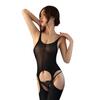 Seksowny kombinezon kabaretki siateczkowe rajstopy kabaretki kombinezon pończochy kobiety bielizna erotyczna seksowne otwarte krocza miś body Bodystocking