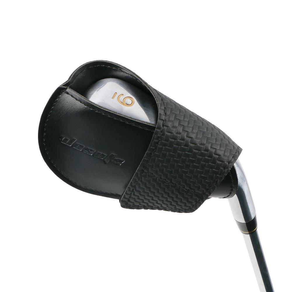 Waterproof Golf Iron Head Covers Colorful Golf Putter Headcover Golf Leather Club Cap Golf Club