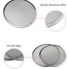 6-12 in 1 pcs Aluminium Mesh Bakeware Flat Pizza Tools Pizza Screen Kitchen Gadget Baking Tray Net