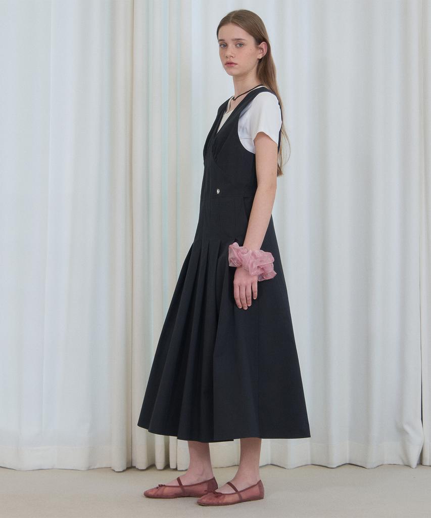 Jucy Judy Sleeveless Pleated Dress Jzop321D