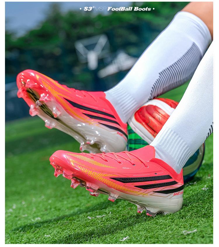 F50 Men's FG Long Stud Football Boots - Lightweight, Breathable, Lace-up Training Shoes for Artificial and Natural Grass