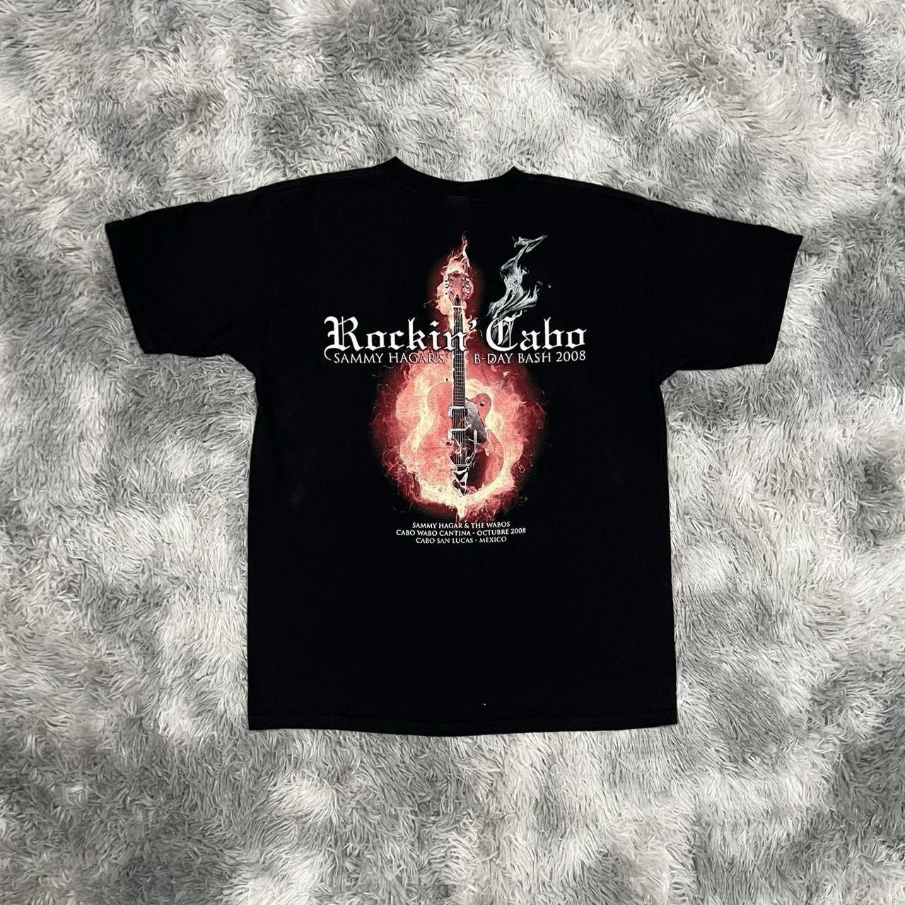 Rare Sammy Hagar Cabo Wabo Cantina T-shirt S to 5XL 2F1066 XXXL