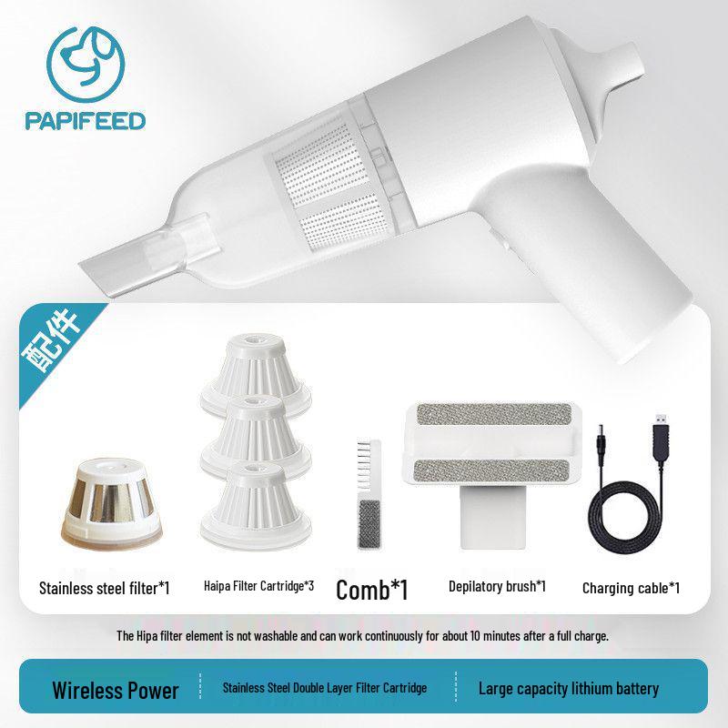 

PAPIFEED Handheld Pet Hair Vacuum Cleaner for Cats and Dogs See Purchase Notes Before Ordering