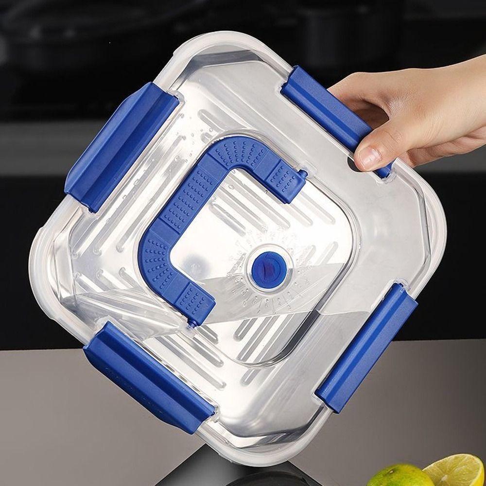 Leakproof Sealed Storage Box Stainless Steel Bento Box Lidded Food Container  Office Worker