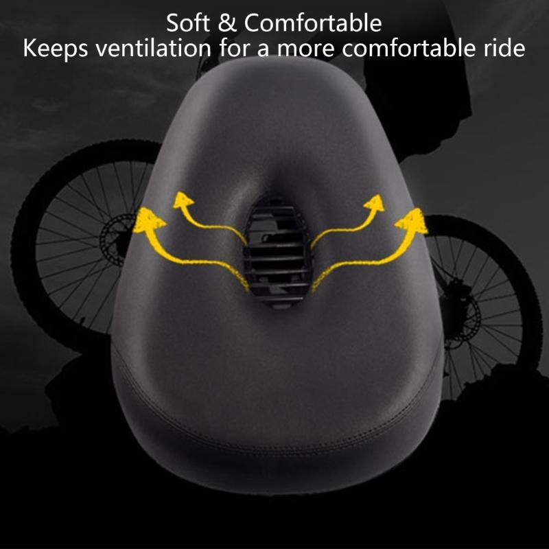 Breathable Electric Bike Seat Cushion Comfortable Bike Seat Bicycles Saddle