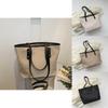 Spacious Tote Bag For Women Trendy Street Style 2023 Summer Fashion Simple Shoulder Bag