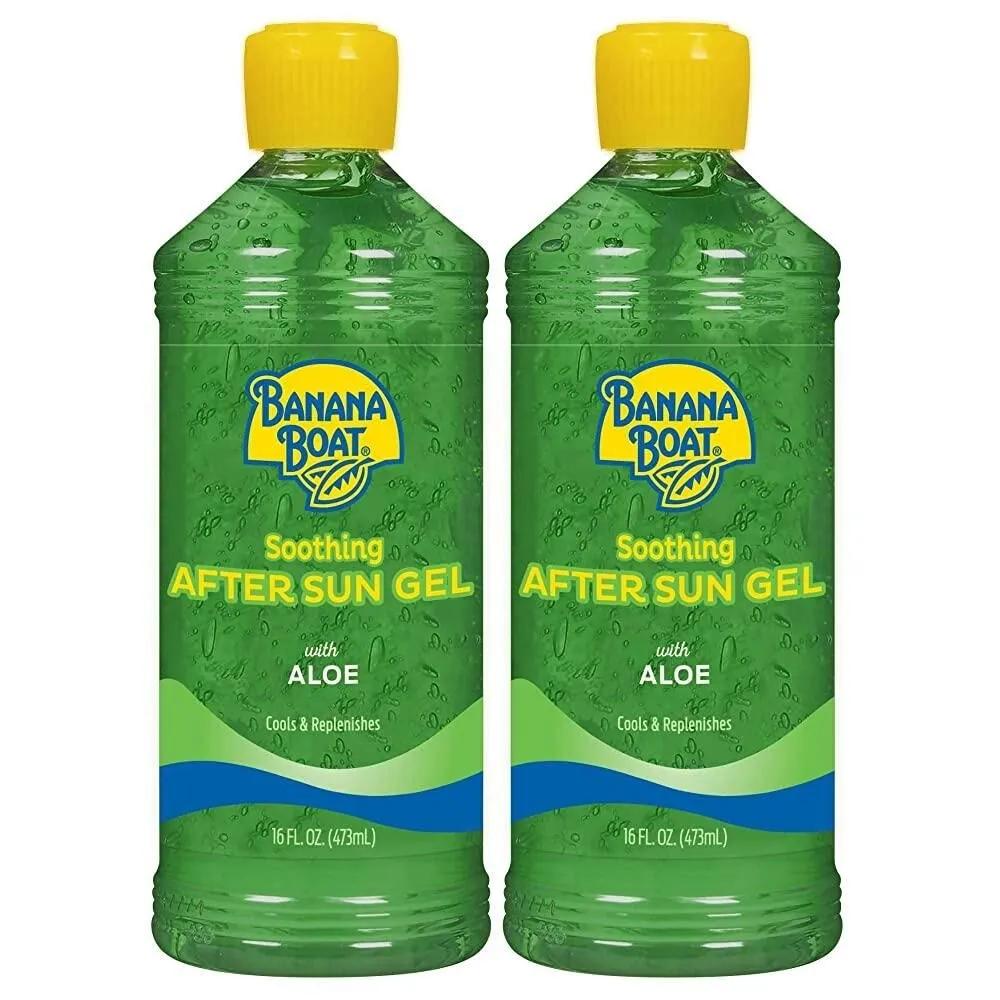 Banana Boat Soothing After Sun Aloe Gel 473ml 2 Pack