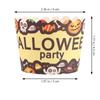 100 Pcs Halloween Cake Cups Eco friendly Cupcake Boxes Baking Supplies Tool Lining Pe Coating Festive Baby Muffins Cakes