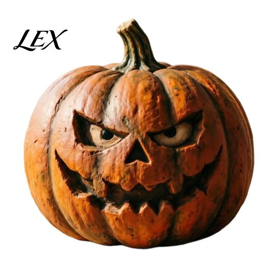 Rustic Wooden Pumpkin Decor Halloween Figurine, Spooky Ornament, Fall Thanksgiving Home Tabletop Accents Table Centerpiece for Party Tiered