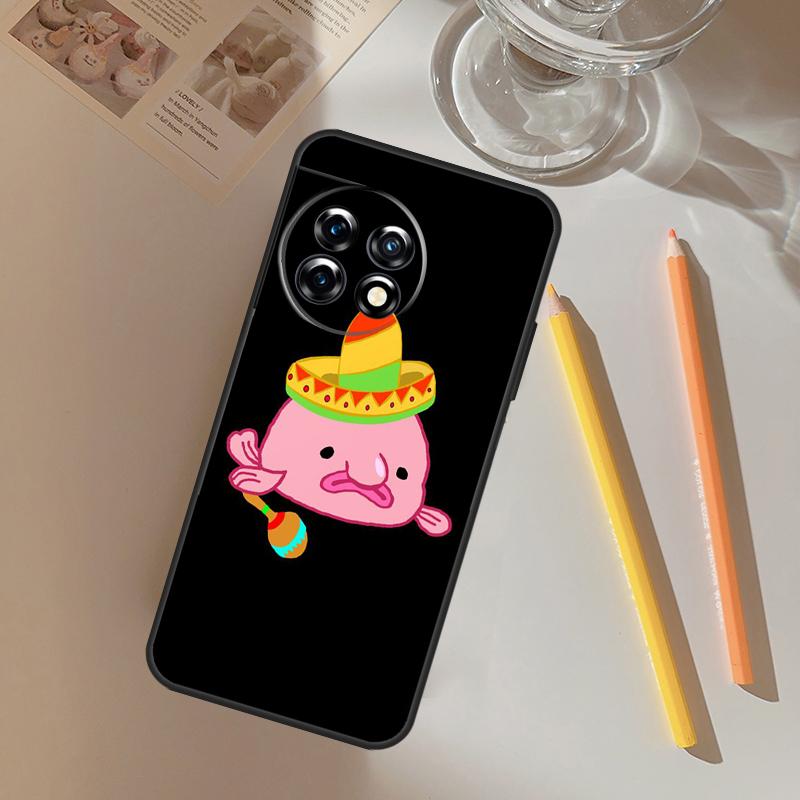 

Cartoon Blobfish Funda For OnePlus 13R 13 12 R 11 9 10 Pro 8T 9RT 10T OnePlus Nord CE 2 3 4 Lite N20 N30 Case OnePlus Nord CE 3