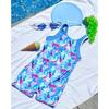 CHARMLEAKS Girls Swimsuit Size 7-16 Boyleg One Piece Athletic Bathing Suit Training Swimwear