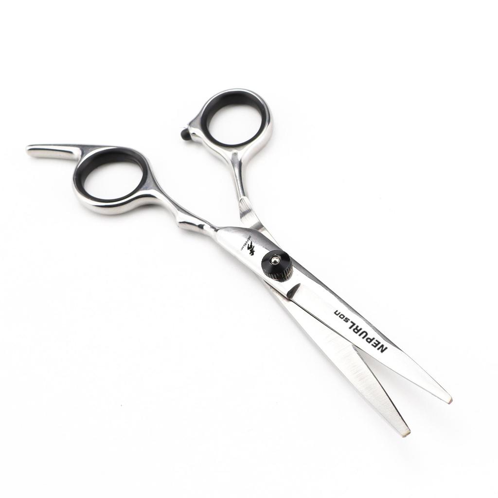7-inch Napsun Black Pet Grooming Scissors Set: 4 Straight Shears, Fishbone Design, 3pcs 5pcs Options