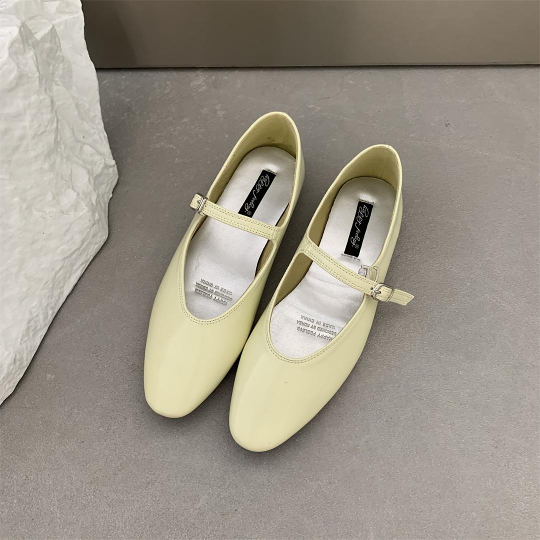 

Bailamos Brand New Women Flats Fashion Shallow Ladies Casual Soft Mary Jane Shoes Outdoor Dress Flat Ballet Shoes Mujer 35