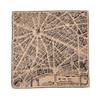 Silk wool double-sided Roman car mulberry silk large square scarf autumn and winter warm elegant women's square scarf