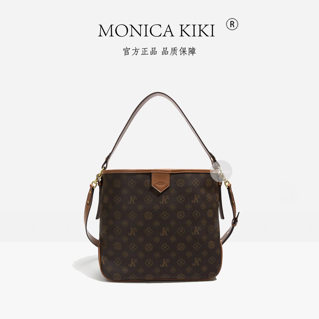 Old flower bag 2025 handbag, one shoulder oblique span bag, tote bag, high-end temperament, large-capacity women's bag.